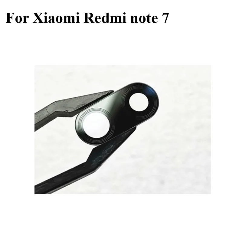 

2PCS For Xiaomi Redmi note 7 note7 Replacement Back Rear Camera Lens Glass Parts For Redmi hongmi note 7 test good