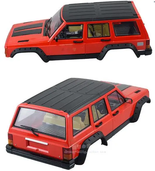 1/10 Cherokee корпус автомобиля для осевого SCX10 AX90046 AX90047 гусеничный грузовик 4x4 313 мм/275
