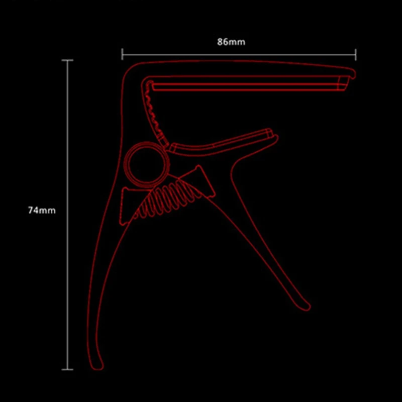 

ABGZ-Aroma Guitar Capo for Electric Guitar Aluminium Material Guitar Accessories Guitar Capo