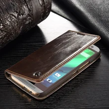 Чехол m e PH One случаях Fundas для HTC One m 9 бизнес-кейс Капа для HTC m 9 м 9 Натуральная кожа Магнит флип бумажник чехол