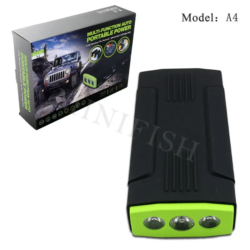 

High Quality 68000mAh Multi-function Mini Portable Jump Starter Start 12V Vehicle Engine Battery Charger Power Bank