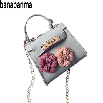 

PinShang Fashional Women Handbag Satchel Mini Flower Tote Purse Shoulder Messenger Bag Bags for Women 2018 Handbag Women ZK30