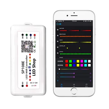 

SP108E WIFI Symphony Controller Smart WIFI Controller Mobile APP Magic WIFI Controller