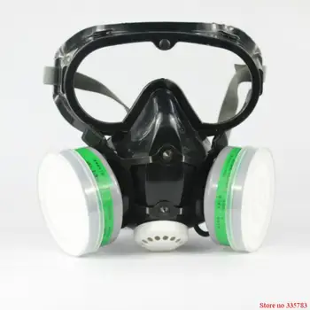 

High quality respirator gas mask paint paint spray pesticides spraying mask seguridad en el trabajo carbon filter mask