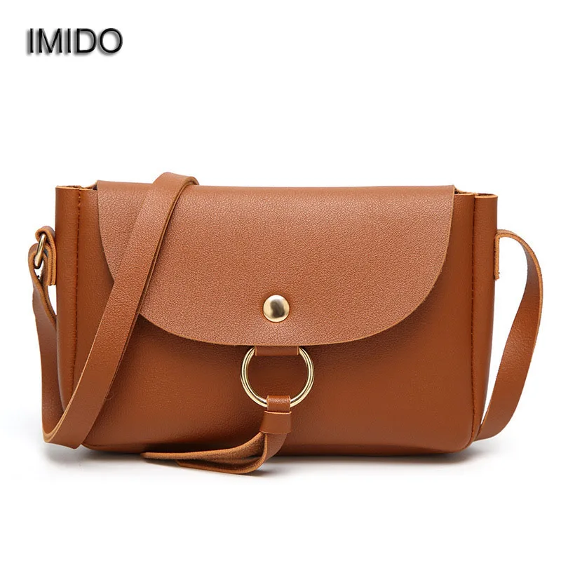 IMIDO 2017 New Sale Cheap Women Messenger bags leather crossbody bags for girls shoulder bag ...