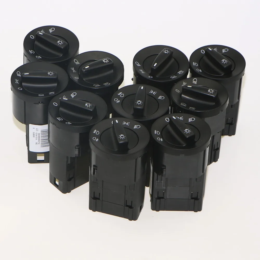 10 шт. для VW Golf GTI 4 MK4 Passat 3BG 3B Polo T5 Bora Sharan фары Противотуманные переключатель 1C0 941 531 A