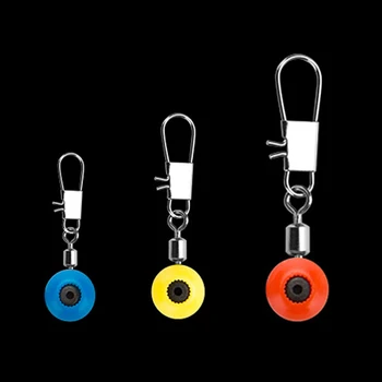 

WALK FISH 20PCS/Lot Fishing Line to Hook Swivels Shank Clip Connector interlock Snap Connector sea fishing lure beans belt