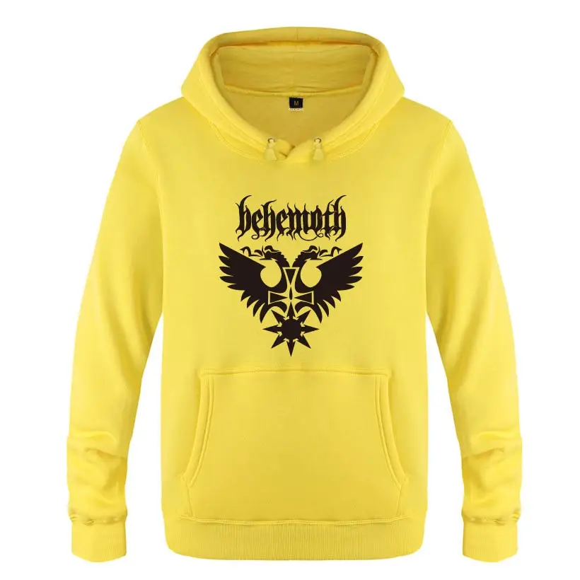 Мужские толстовки с капюшоном Behemoth флисовый пуловер в стиле панк рок