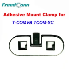Двойной клейкий кронштейн гарнитура зажим для FreedConn TCOM-SC T-COMVB мотоцикл Bluetooth шлем гарнитура Интерком