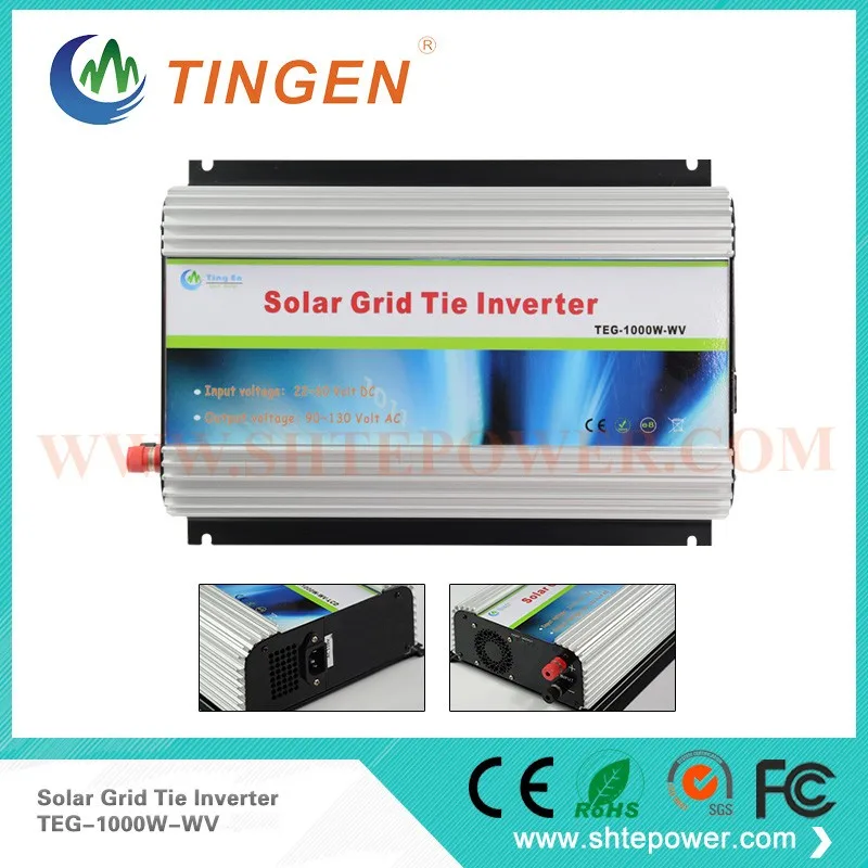 

Free shipping inverter DC to AC for solar panel, 22-60vdc grid tie solar inverter 1000w