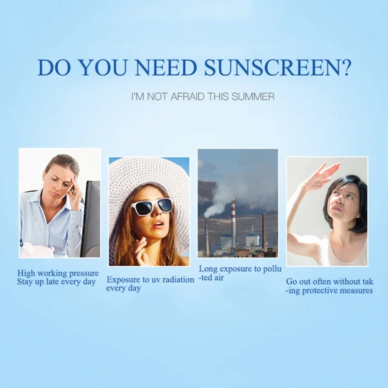 Горячая SPF45+ увлажняющий солнцезащитный крем для лица, отбеливающий солнцезащитный крем, антивозрастной контроль масла, освежающий, не жирный
