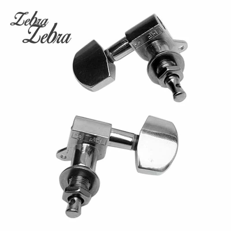 Set of String Tuning Keys Pegs Tuners Chrome Internal Gear