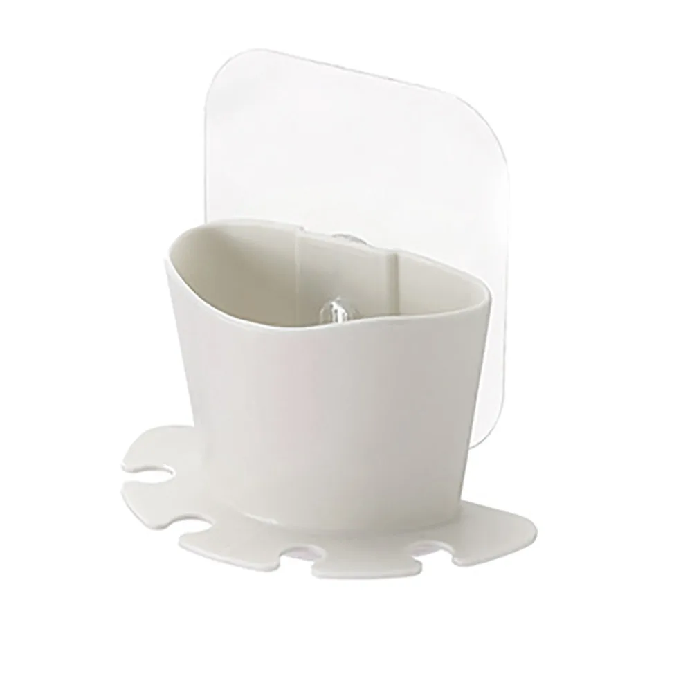 

Tooth Brush Holder Wall Mounted Bathroom Shelf Stand Toothbrush holder suction hooks storeage box Bathroom Tools Trays Shelves