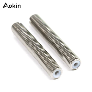 

Aokin 2pcs Mk8 M6 30mm Stainless Steel Nozzle Extruder Throat Teflon Tubes Pipes For 1.75mm Filament 3D Printer Parts