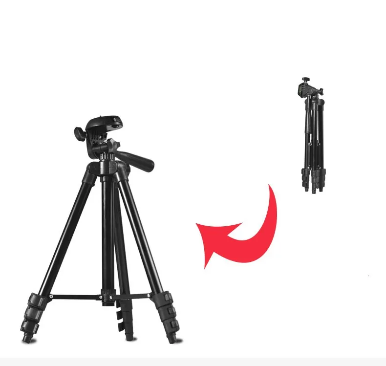 Штатив портативный цифровая камера видеокамера штативы Стенд Легкий алюминиевый Трипод 1 м онлайн-шоу для Canon Nikon sony