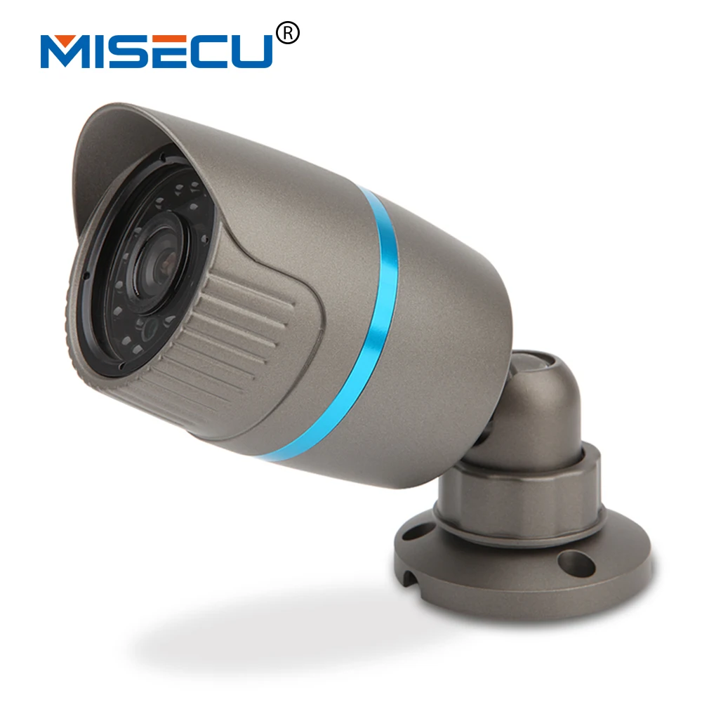 MISECU Hot H.265 IP Camera 2.0MP Hi3516D AR0237 IR LED 1920*1080P Camera ONVIF Camera P2P Night Vision Surveillance Mobile view