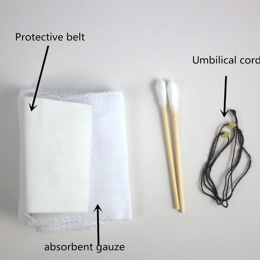 

10sets/lot New Baby disposable Umbilical Cord Care Kit
