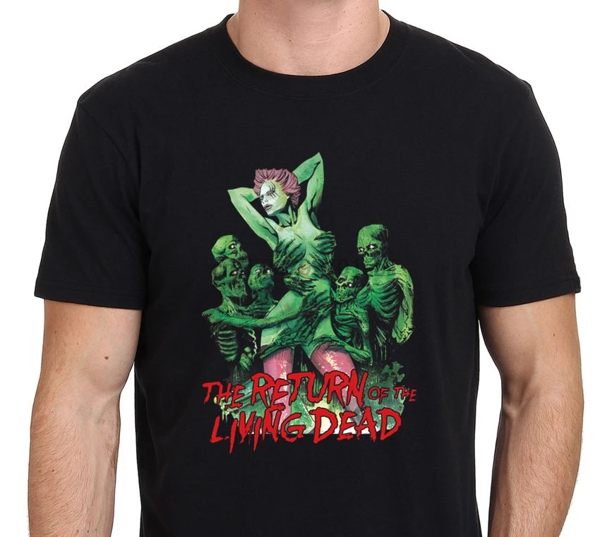 Return of the Live Dead 80s футболка с изображением фильма ужасов Размеры-M-L-XL-XXL | Мужская