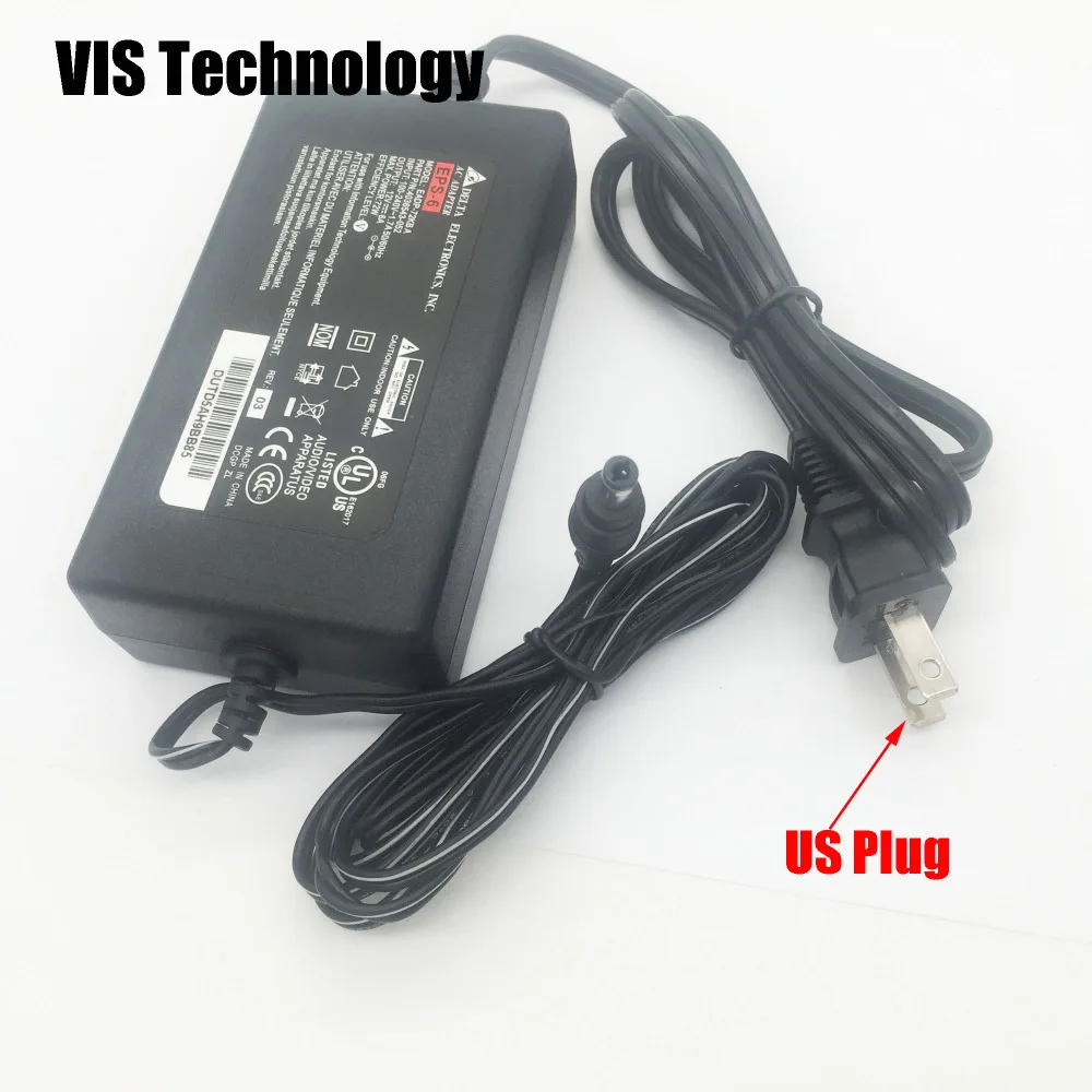 12V6A AC 100 в 240 адаптер преобразователя DC 12 В 6A 72 Вт источник питания 5 мм x 2 + гнездо