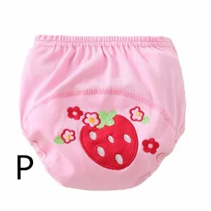 Новорожденного Водонепроницаемый многоразовые хлопковые подгузники/детская одежда положить подгузники многоразовые подгузники/тренировочные брюки/подгузник P7