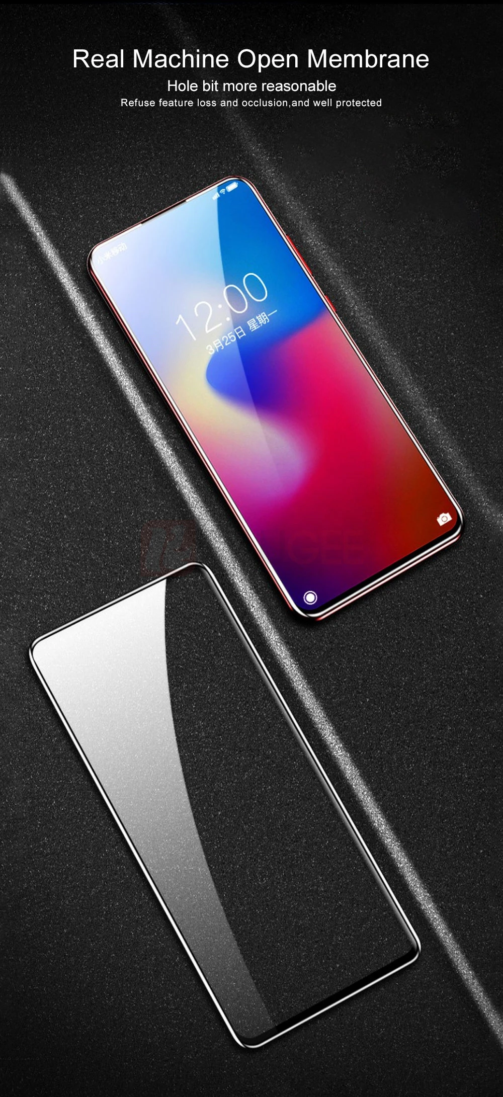 Raugee закаленное стекло для xiaomi mi 9T защита экрана защитное закаленное стекло для экрана пленка для xiaomi mi 9T Pro mi 9 mi 9 SE