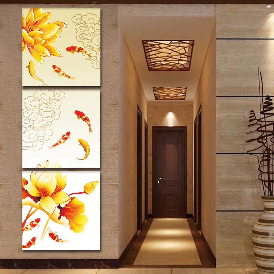 Online kopen wholesale chinese lotus schilderijen uit china ...