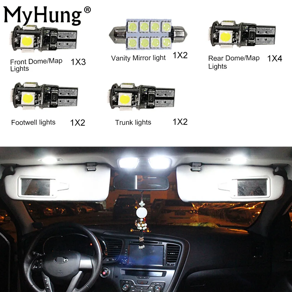 Convenience Bulbs Car Led Interior Light For BMW X5 xDrive Replacement