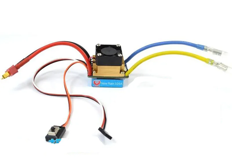 

1PCS RC Model 1 to 2 320A 480A Air-Cooled/Water-cooled dual way Electronic speed controller Regulator For RC Boat Accessories