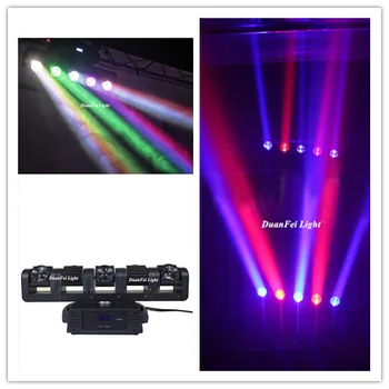 

New Arrival!! LED beam moving head 5x12W RGBW moving head led bar party lights