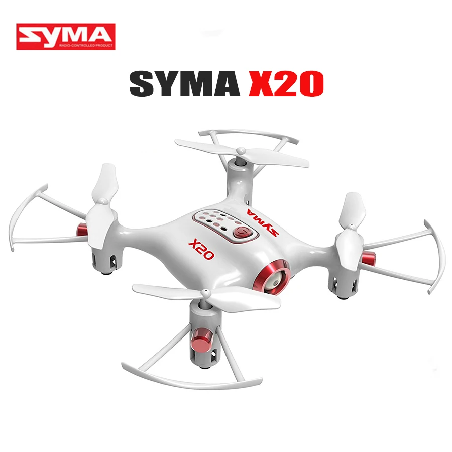 

In Stock SYMA X20 Remote Control Drone 2.4G 4CH 6-Axis RC Quadcopter Mini Pocket Helicopter RTF Indoor Toys