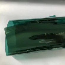 30/40/50/60/70/80 см х 2 м Серебряный изоляции Окна Пленки, Наклейки солнечный Светоотражающие один способ Зеленый Зеркало G073