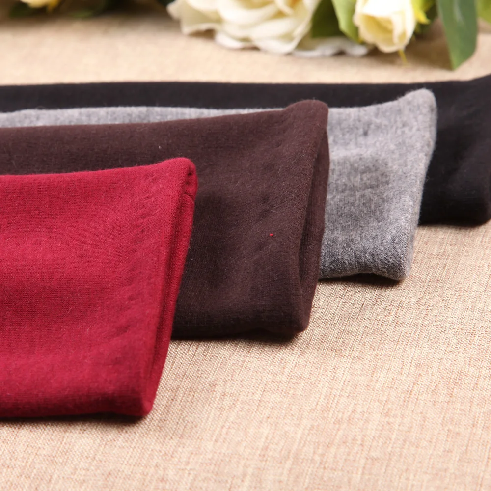 Woman Gloves Autumn Winter New Medium And Long Section Spun Velvet Finger Touchscreen Sleeve Warmers BL024N1