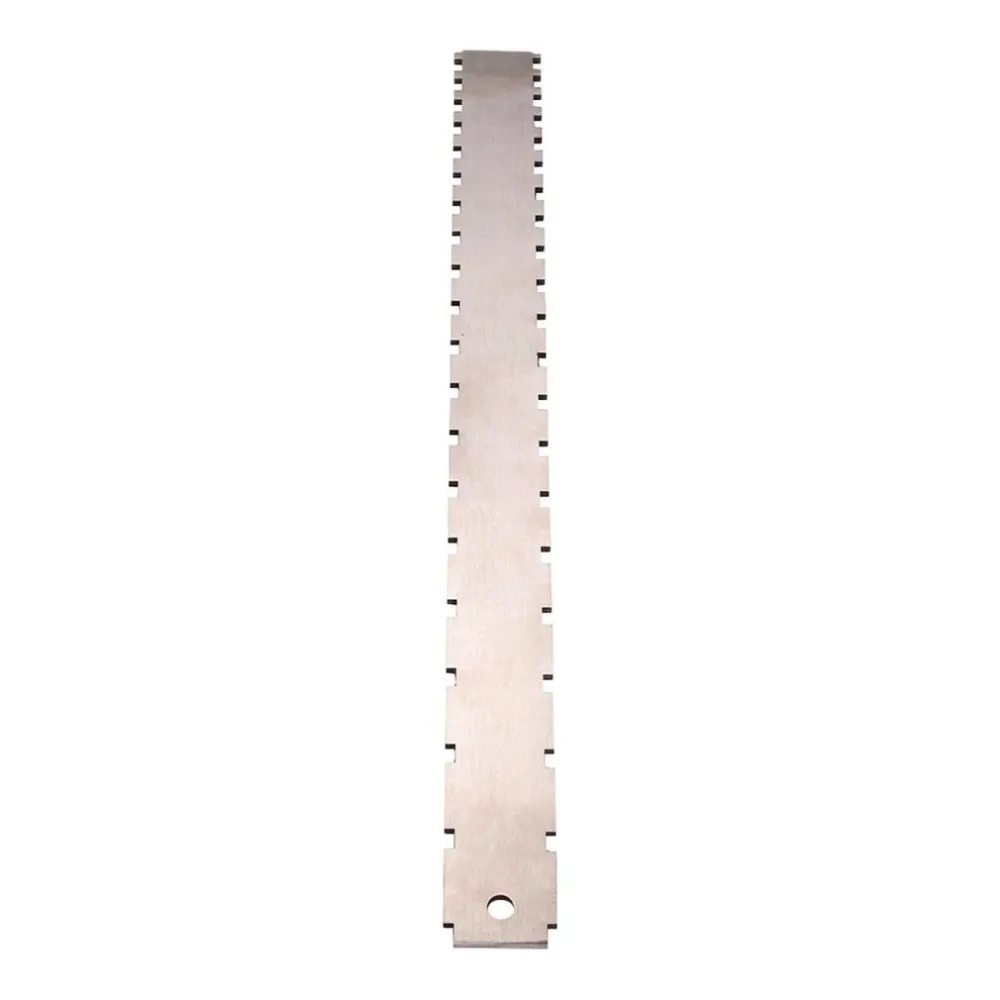 

Guitar Neck Notched Straight Edge Luthiers Tool for Most Electric Guitars Frets useful