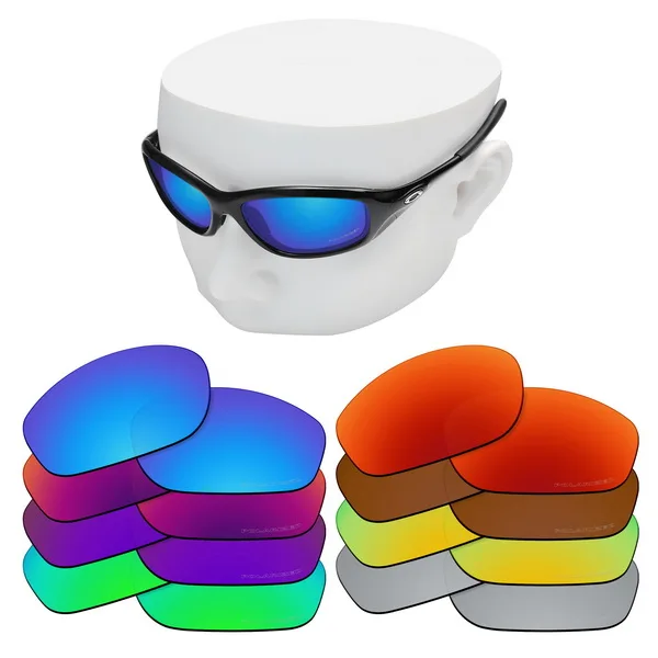 Rubber Kit + Polarized Replacement Lenses For-Oakley Juliet Sunglasses  -Options