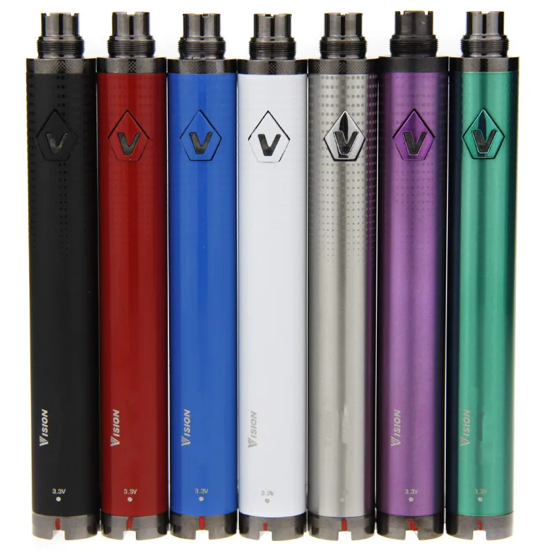 

Vision II Twist battery Electronic Cigarette 3.2~4.8V Variable Voltage Vision 2 1600mah 510 thread battery fit vape pen