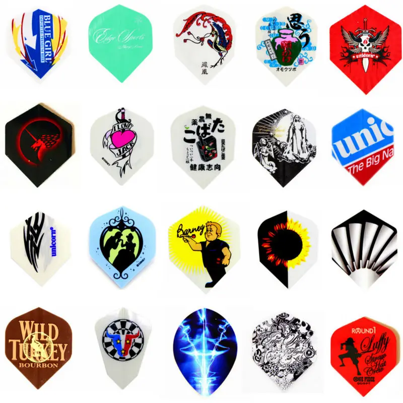 Buy HJ 60 pcs/1 set Darts Flights Anime Flights High