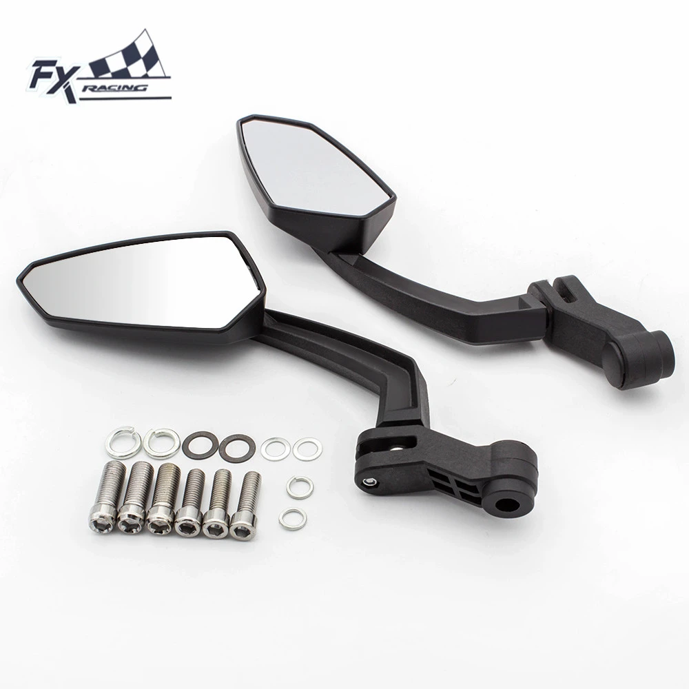 ATVs 10mm Thread Bolt Rearview Side Mirrors with 7/8 22mm Handlebar Mount for Most Motorcycle Scooter Cruiser Dirt Bike Motorcycle Rear View Mirror Universal Motorcycle Side Mirrors ATVs 10mm Thread Bolt Rearview Side Mirrors with 7/8 22mm Handlebar Mount for Most Motorcycle Scooter Cruiser Dirt Bike Motorcycle Rear View Mirror Universal Motorcycle Side Mirrors