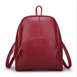 Женский рюкзак из искусственной кожи сумка женская Mochila Feminina школьные сумки для подростков