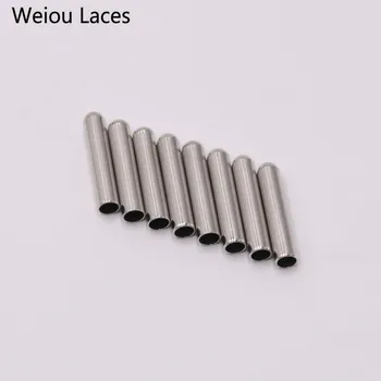 

Weiou 4pcs/1set 4.3x22mm Metal Shoelace Tip Shoe Decorations Products Replacement Laces Head Aglets Boots Garment Accessories