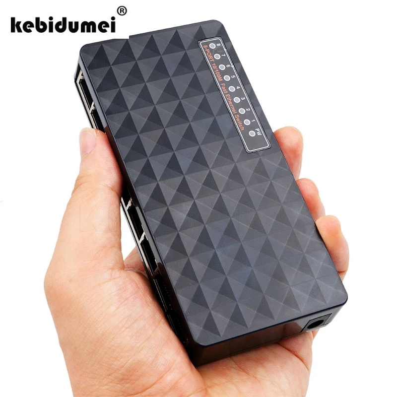 Сетевой коммутатор на 8 портов 100 Мбит/с RJ45|network switch|port network8 port |
