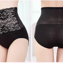 10 шт./лот Body Shaper хип живот пластика Управление Высокая талия трусики, женское нижнее белье под Штаны сексуальный кружевной формирователь ягодицы Штаны