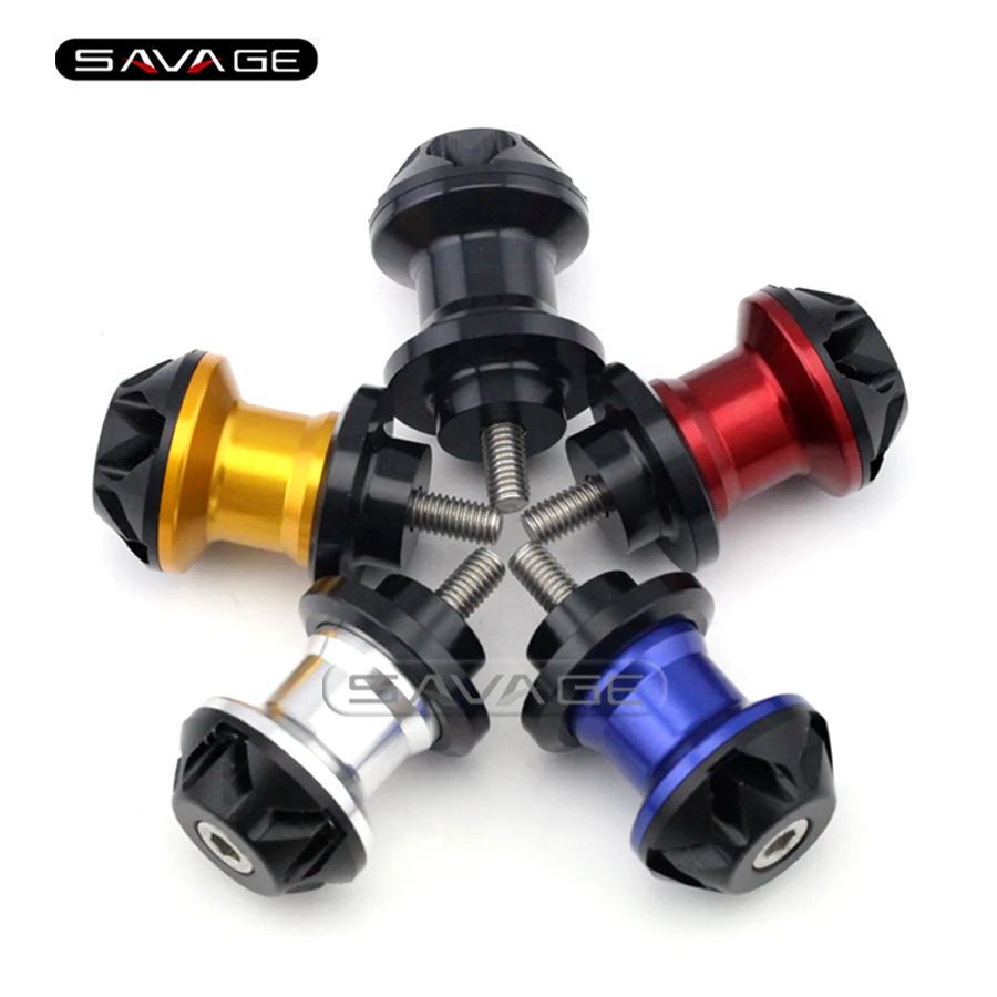 

For Benelli BN600 2013-2015/ BN302 2014-2015 Motorcycle Accessories CNC Aluminum Swingarm Spools slider 6mm stand screws