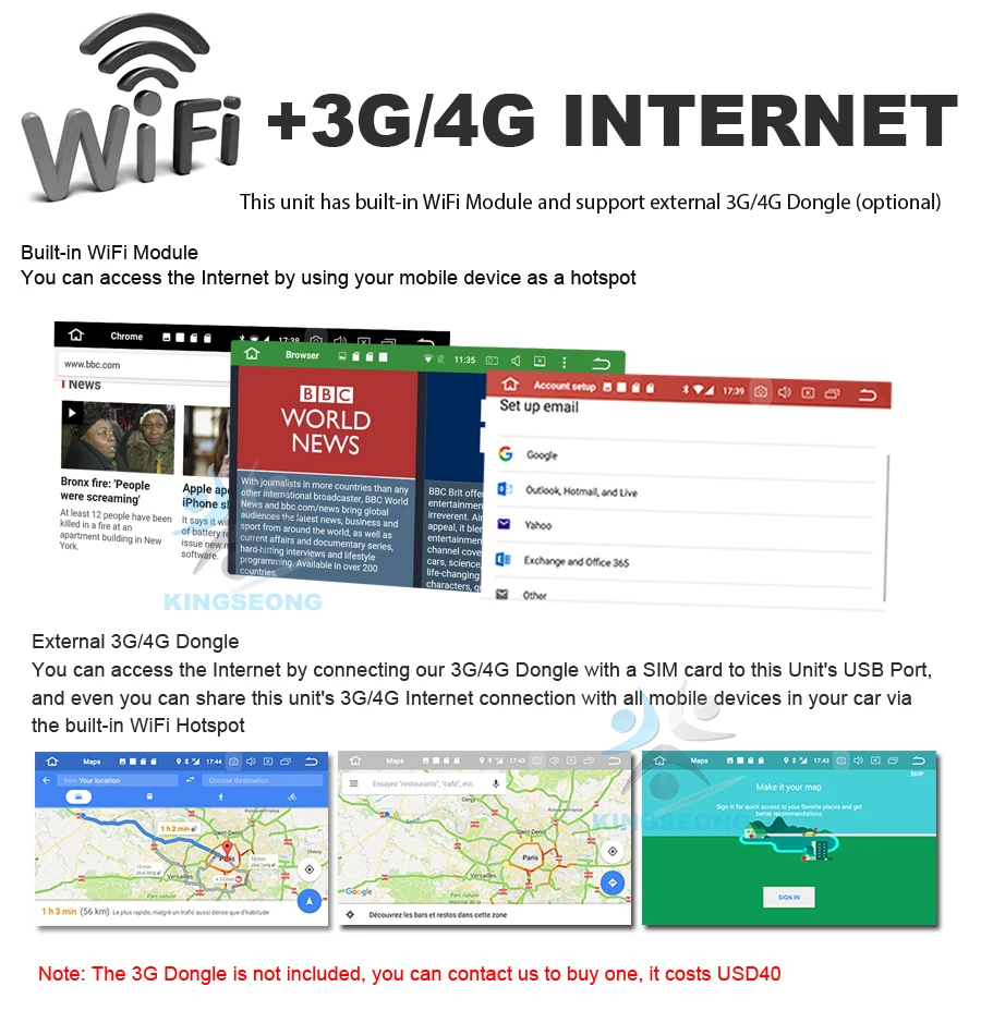 KSG460PB-E10-WIFI-4G-3G