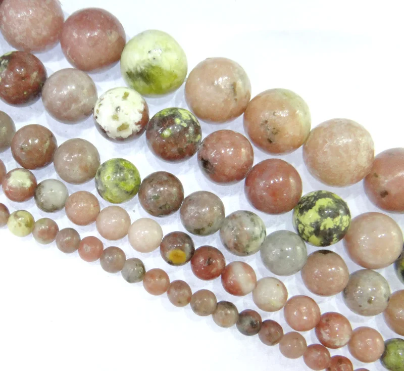 

Free Shipping Natural Stone China Material Pink Opal Round Loose Beads 6 8 10 MM Pick Size For Jewelry Making