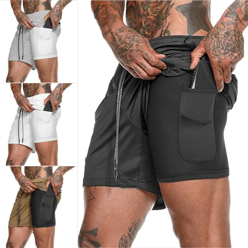 Gym shorts with inner pocket Clearance