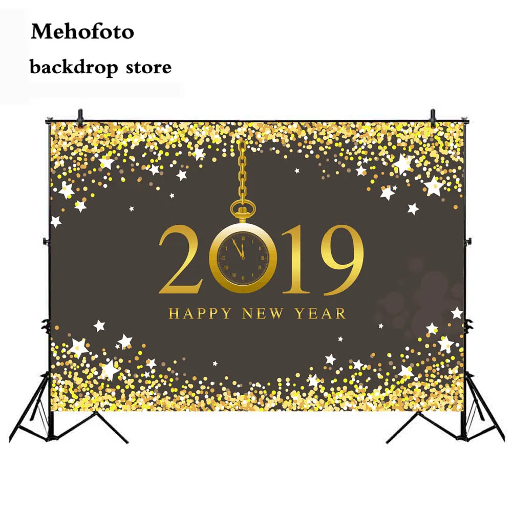 Mehofoto светильник боке звезды МАЯТНИК Часы С Новым Годом 2019 фото фон Вечерние
