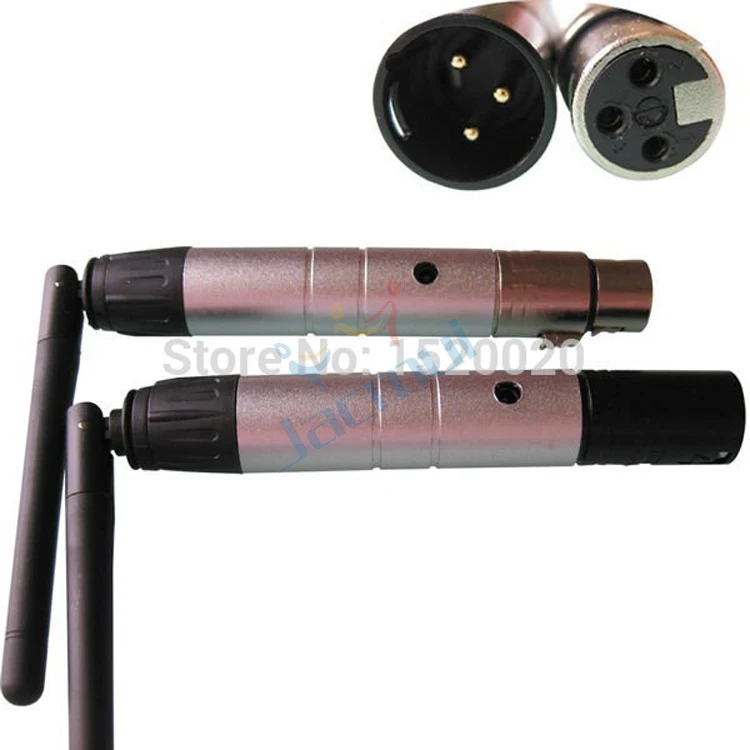 

(2Pcs/Lot) 2.4G DMX512 Signal Receiver Transmitter Stage Light Wireless Controller