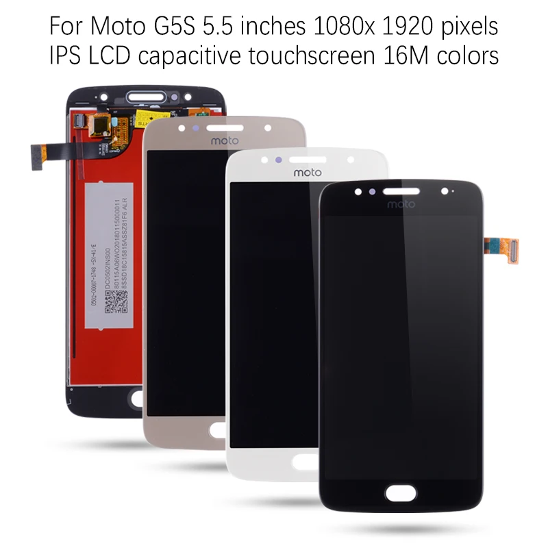 Дешево Дисплей для Motorola Moto G5S XT1793 XT1794 XT1792 LCD в сборе с тачскрином Оригинал 5.2