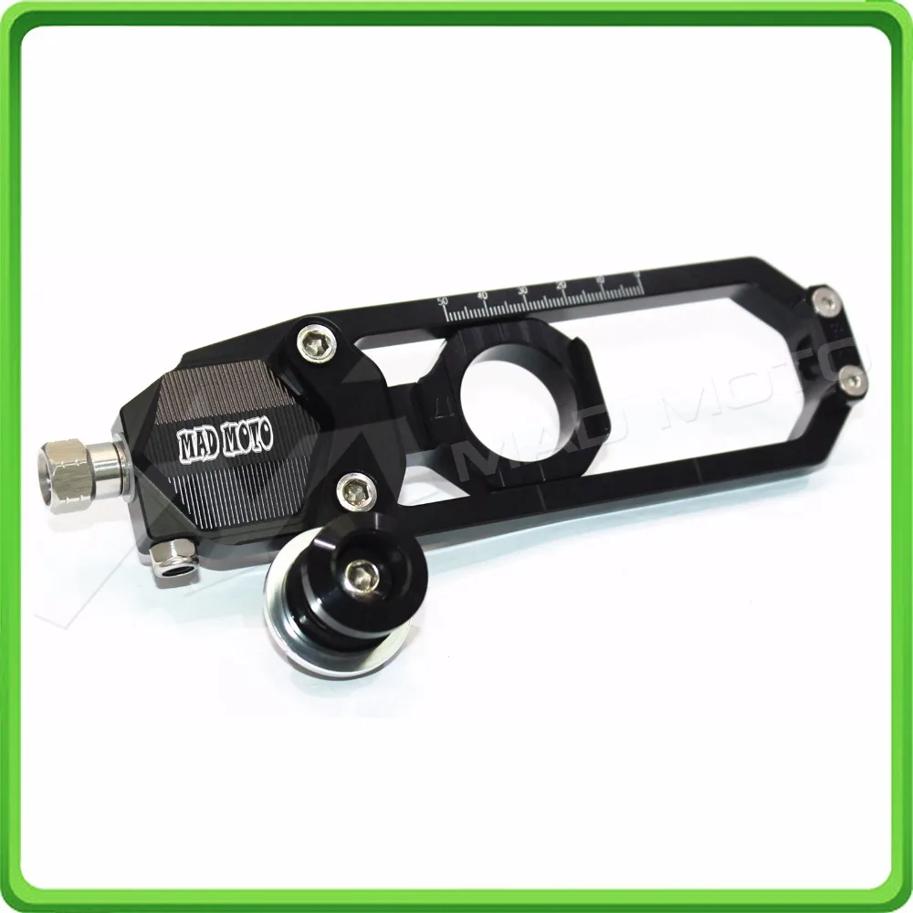 Motorcycle Chain Tensioner Adjuster with bobbin fit for BMW HP4 2012-2014,S1000R 2014-2017,S1000RR 2010-2017 Black (11)