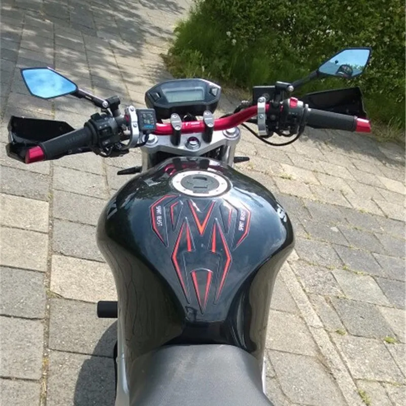 3D наклейка для мотоцикла Мото Бензобак Защитная Накладка декоративная наклейка для Honda Yamaha KTM Suzuki Kawasaki BMW